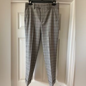 ZARA Woman Plaid Pants, USA size 4